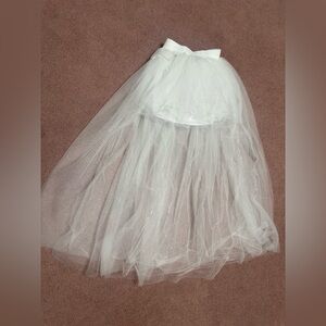 New one size high low light up tulle festival costume skirt tutu rave lights